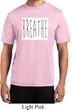 Mens Yoga Shirt Breathe Moisture Wicking Tee