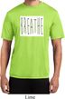 Mens Yoga Shirt Breathe Moisture Wicking Tee