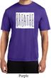 Mens Yoga Shirt Breathe Moisture Wicking Tee