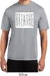 Mens Yoga Shirt Breathe Moisture Wicking Tee