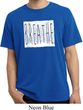 Mens Yoga Shirt Breathe Pigment Dyed Tee T-Shirt