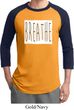 Mens Yoga Shirt Breathe Raglan Tee T-Shirt
