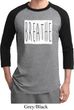 Mens Yoga Shirt Breathe Raglan Tee T-Shirt