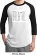 Mens Yoga Shirt Breathe Raglan Tee T-Shirt