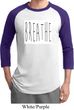 Mens Yoga Shirt Breathe Raglan Tee T-Shirt
