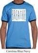 Mens Yoga Shirt Breathe Ringer Tee T-Shirt