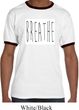Mens Yoga Shirt Breathe Ringer Tee T-Shirt