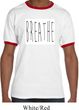 Mens Yoga Shirt Breathe Ringer Tee T-Shirt