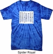 Mens Yoga Shirt Breathe Spider Tie Dye Tee T-shirt