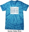 Mens Yoga Shirt Breathe Spider Tie Dye Tee T-shirt