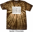 Mens Yoga Shirt Breathe Spider Tie Dye Tee T-shirt