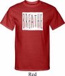 Mens Yoga Shirt Breathe Tall Tee T-Shirt