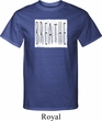 Mens Yoga Shirt Breathe Tall Tee T-Shirt