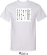 Mens Yoga Shirt Breathe Tall Tee T-Shirt