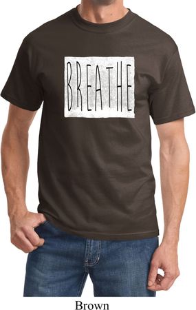 Mens Yoga Shirt Breathe Tee T-Shirt