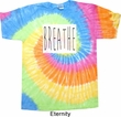 Mens Yoga Shirt Breathe Tie Dye Tee T-shirt