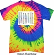 Mens Yoga Shirt Breathe Tie Dye Tee T-shirt