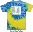 Mens Yoga Shirt Breathe Tie Dye Tee T-shirt