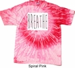 Mens Yoga Shirt Breathe Tie Dye Tee T-shirt
