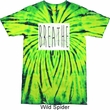 Mens Yoga Shirt Breathe Tie Dye Tee T-shirt