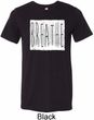 Mens Yoga Shirt Breathe Tri Blend Crewneck Shirt