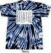 Mens Yoga Shirt Breathe Twist Tie Dye Tee T-shirt
