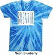 Mens Yoga Shirt Breathe Twist Tie Dye Tee T-shirt