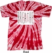 Mens Yoga Shirt Breathe Twist Tie Dye Tee T-shirt