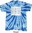 Mens Yoga Shirt Breathe Twist Tie Dye Tee T-shirt