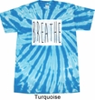 Mens Yoga Shirt Breathe Twist Tie Dye Tee T-shirt