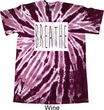 Mens Yoga Shirt Breathe Twist Tie Dye Tee T-shirt