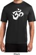 Mens Yoga Shirt Brushstroke Aum Moisture Wicking Tee T-Shirt