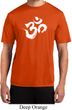 Mens Yoga Shirt Brushstroke Aum Moisture Wicking Tee T-Shirt