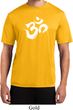 Mens Yoga Shirt Brushstroke Aum Moisture Wicking Tee T-Shirt