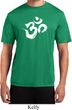 Mens Yoga Shirt Brushstroke Aum Moisture Wicking Tee T-Shirt