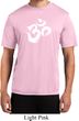 Mens Yoga Shirt Brushstroke Aum Moisture Wicking Tee T-Shirt