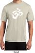 Mens Yoga Shirt Brushstroke Aum Moisture Wicking Tee T-Shirt