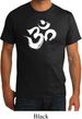 Mens Yoga Shirt Brushstroke Aum Organic Tee T-Shirt