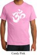 Mens Yoga Shirt Brushstroke Aum Organic Tee T-Shirt