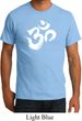 Mens Yoga Shirt Brushstroke Aum Organic Tee T-Shirt