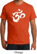 Mens Yoga Shirt Brushstroke Aum Organic Tee T-Shirt