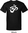 Mens Yoga Shirt Brushstroke Aum Tall Tee T-Shirt