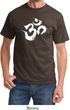 Mens Yoga Shirt Brushstroke Aum Tee T-Shirt