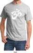 Mens Yoga Shirt Brushstroke Aum Tee T-Shirt