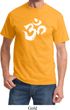 Mens Yoga Shirt Brushstroke Aum Tee T-Shirt