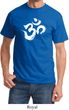 Mens Yoga Shirt Brushstroke Aum Tee T-Shirt