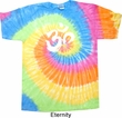 Mens Yoga Shirt Brushstroke Aum Tie Dye Tee T-shirt