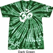 Mens Yoga Shirt Brushstroke Aum Twist Tie Dye Tee T-shirt
