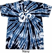 Mens Yoga Shirt Brushstroke Aum Twist Tie Dye Tee T-shirt