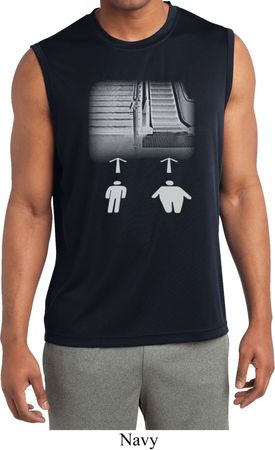 Mens Yoga Shirt Choices Sleeveless Moisture Wicking Tee T-Shirt